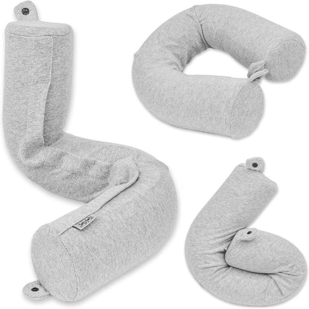 Twist Memory Foam Travel Pillow for Airplanes - Travel Neck Pillow for Sleeping